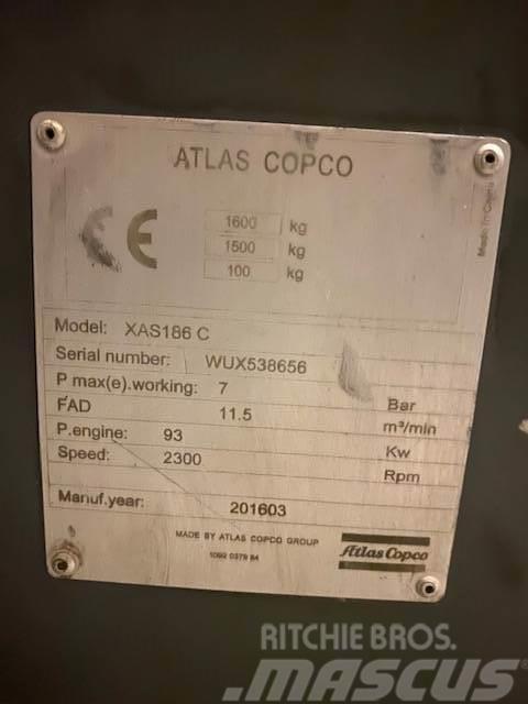 Atlas Copco XAS 186 Kompresszorok