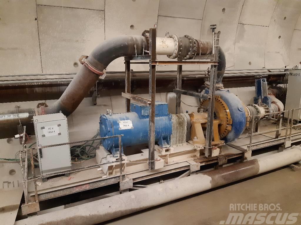  Slurry pump set / Pompe marinage Warman Vízpumpák
