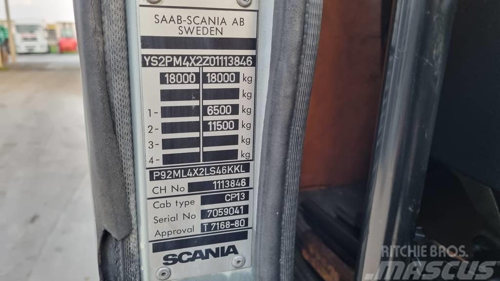 Scania 92H 300 4x2 stake body - spring Platós / Ponyvás teherautók
