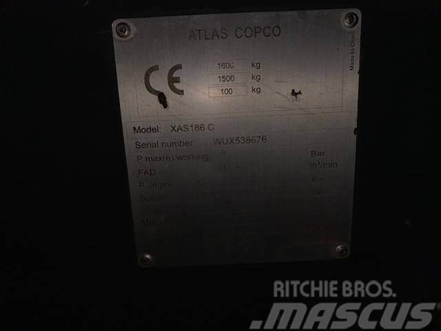 Atlas Copco XAS 186C Kompresszorok