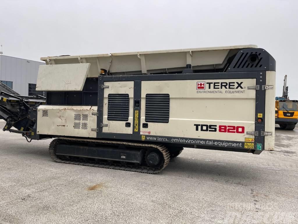 Terex TDS 820 Shredder Irat megsemmisítők