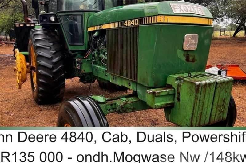 John Deere 4840 - cab - duals - powershift x8 Traktorok