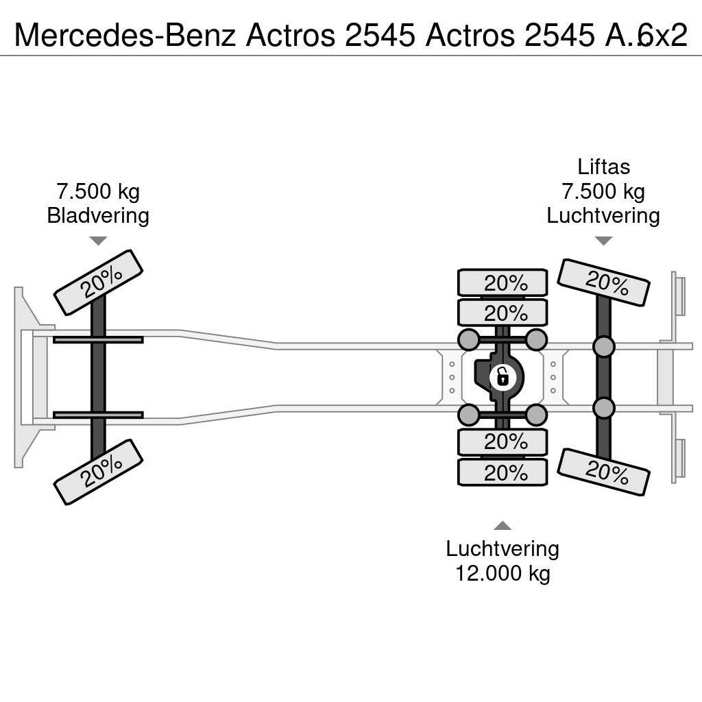 Mercedes-Benz Actros 2545 Actros 2545 Abrollkipper 6x2 ADR EU6 A Egyéb