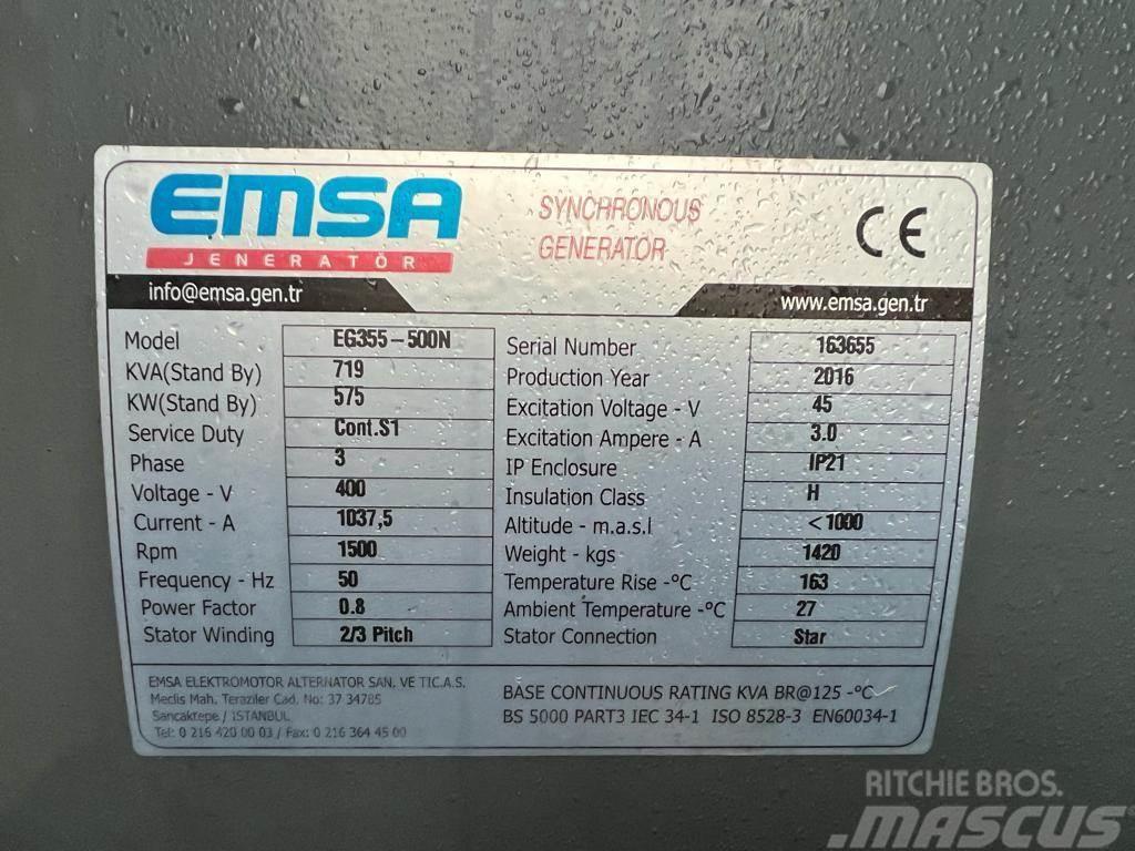  EMSA EG355-500N Power Generator Egyéb Áramfejlesztők