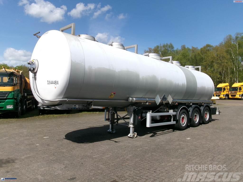 Maisonneuve Chemical tank inox L4BH 33.4 m3 / 1 comp Tartályos félpótkocsik