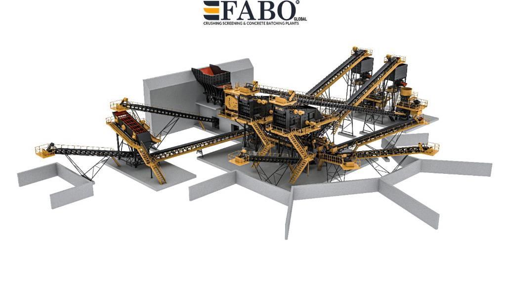 Fabo 500 T/H STATIONARY CRUSHING PLANT Törőgépek