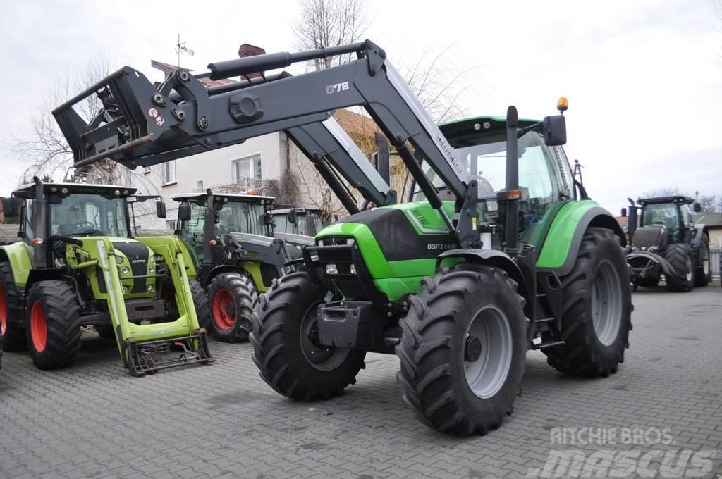 Deutz-Fahr AGROTRON 6160 P + QUICKE Q78 Traktorok