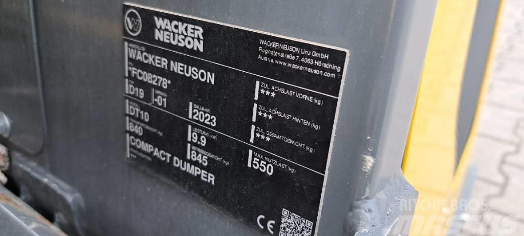 Wacker Neuson DT10 Lánctalpas dömperek