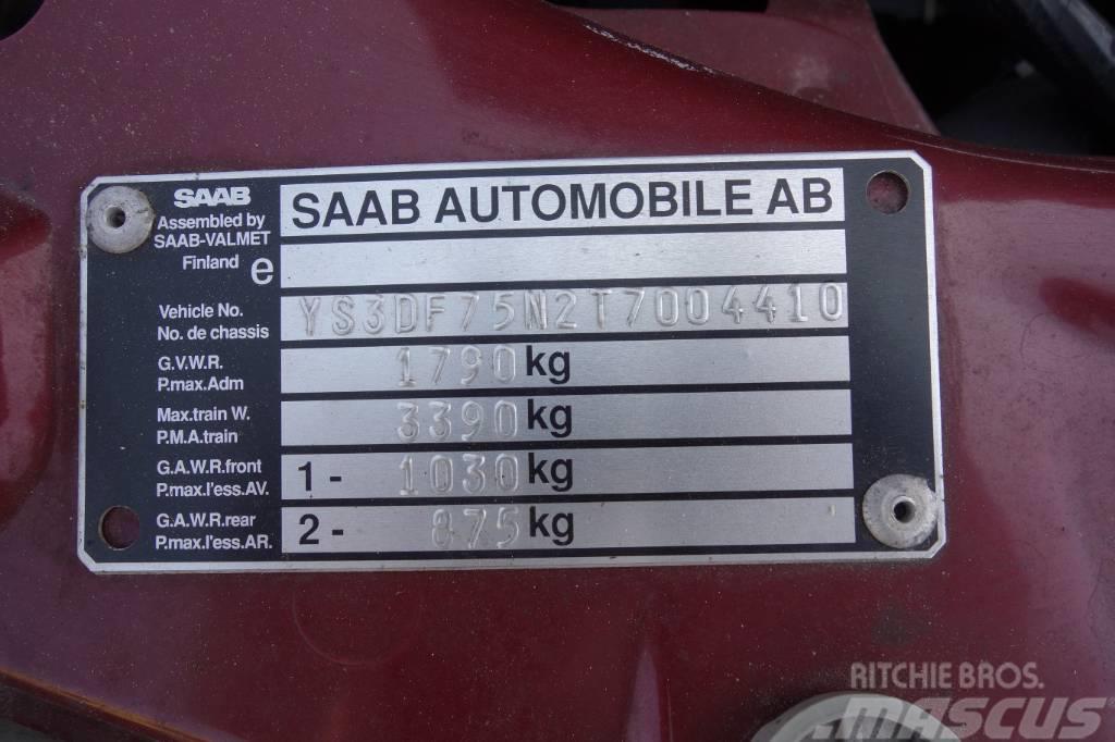 Saab 2.0 Turbo 900SE Cabrio 127'Km AHK elektr. Verdeck Kistehergépjárművek