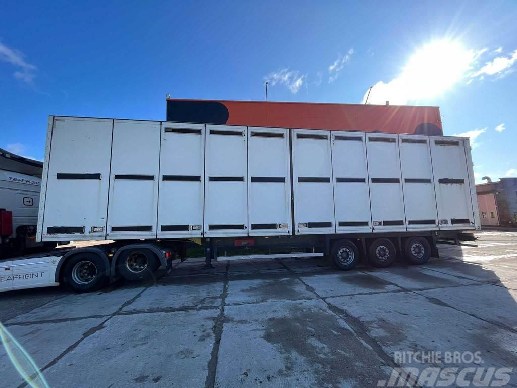 Schmitz Cargobull NKS SCB S3B BOX L=13682 mm Állatszállító félpótkocsik