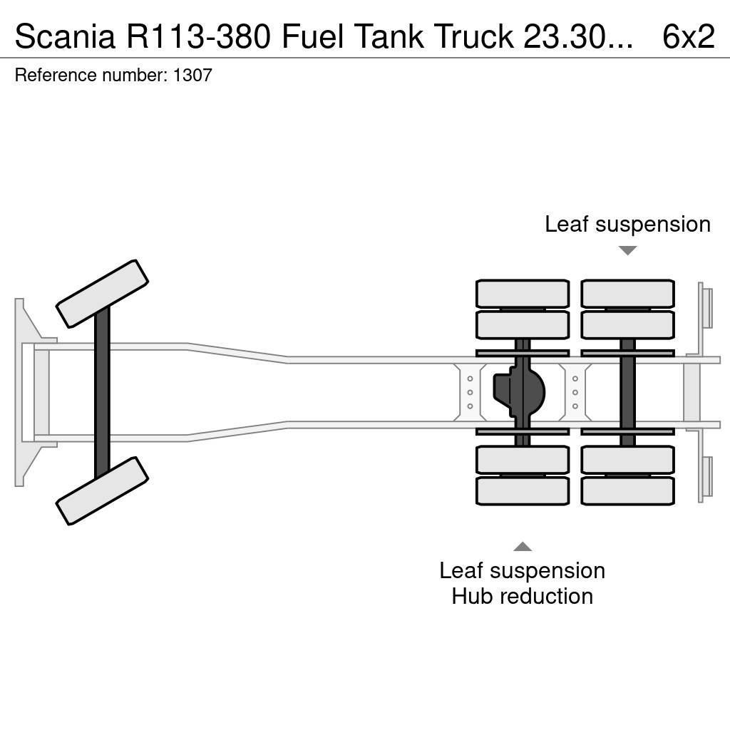 Scania R113-380 Fuel Tank Truck 23.300 Liters 10 Tyre Man Tartályos teherautók