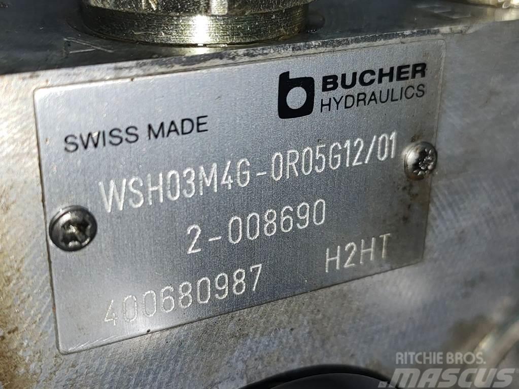 Bucher CITYCAT5000-Bucher Hydraulics WSH03M4G-Valve Hidraulika