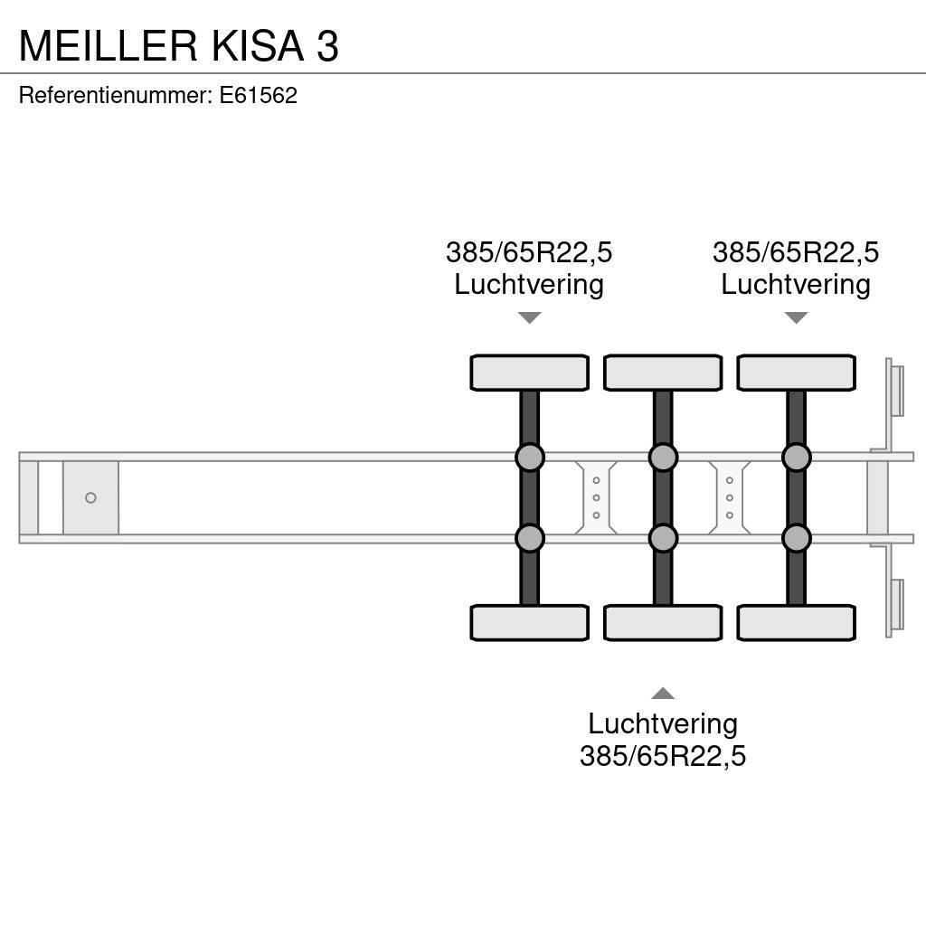 Meiller KISA 3 Billenő félpótkocsik