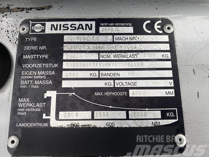 Nissan Heftruck, 3 ton Gázüzemű targoncák