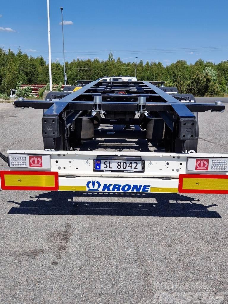 Krone Container Konténer keret / Konténeremelő pótkocsik
