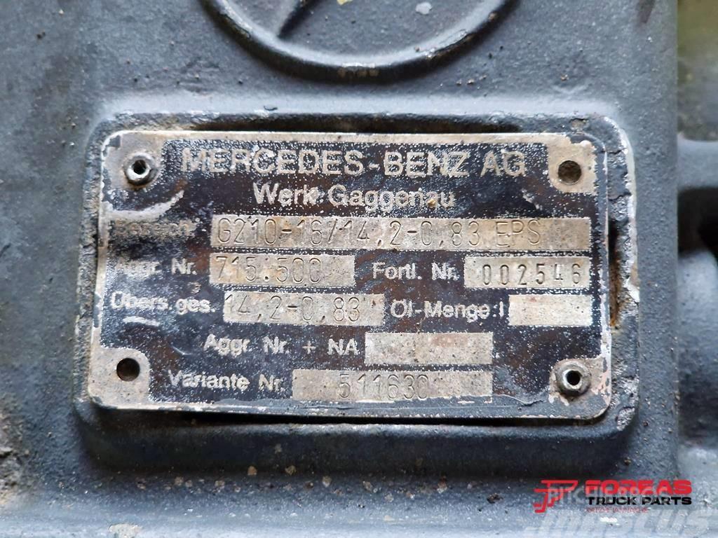 Mercedes-Benz G 210-16 INTARDER Hajtóművek