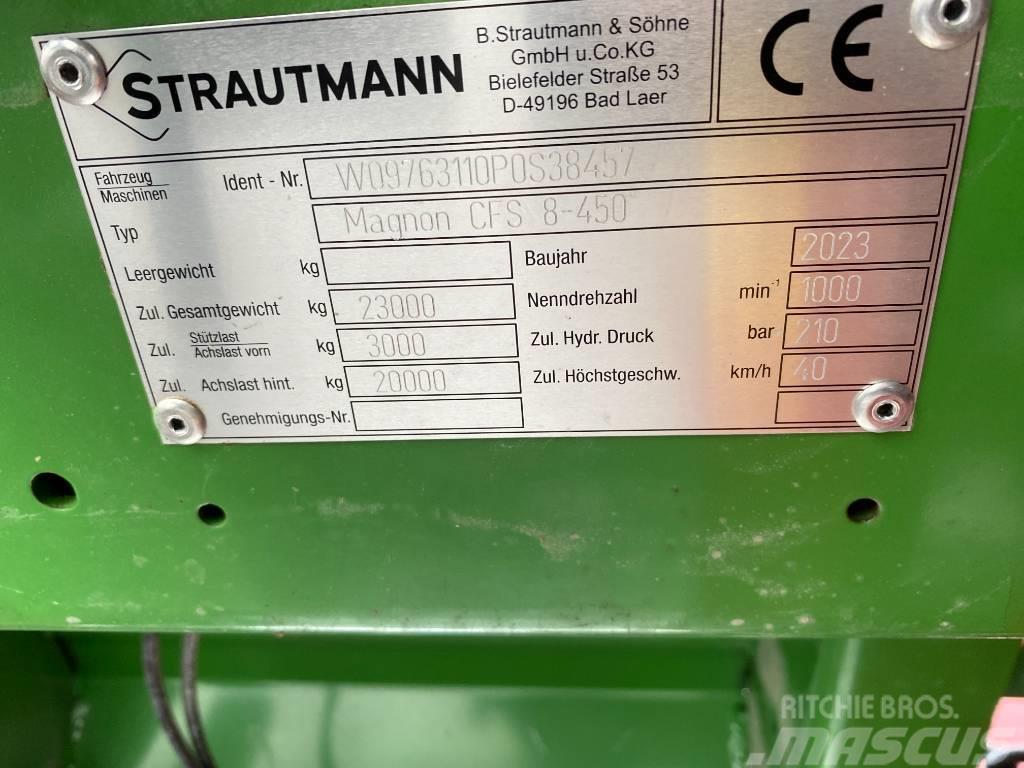 Strautmann Magnon CFS 8-450 Önrakodó pótkocsik