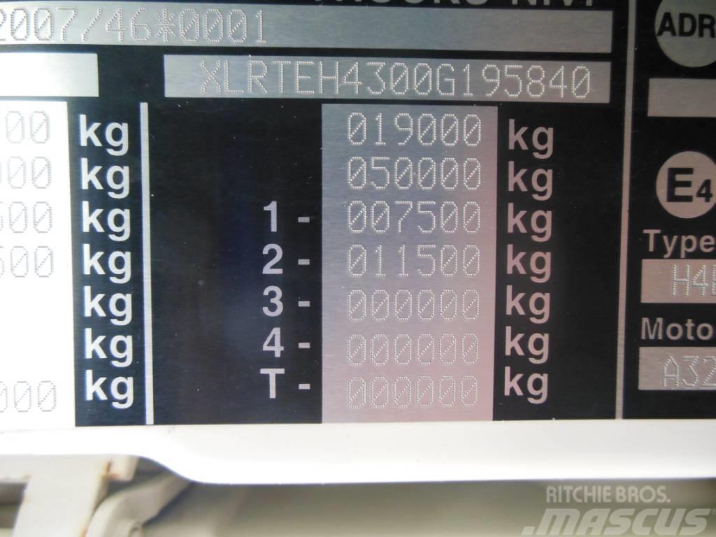 DAF XF106.480 SSC, LowDeck, Nezávislá klima Nyergesvontatók