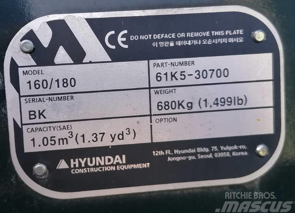 Hyundai 1.05m3_HX180 Kanalak