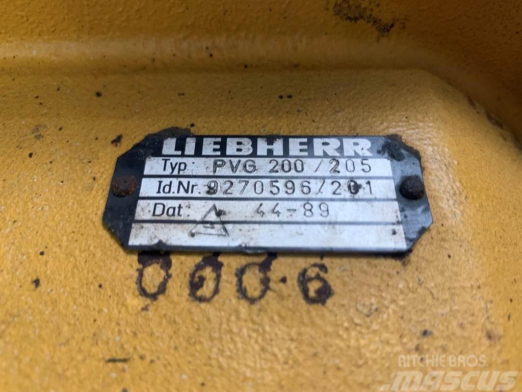 Liebherr L 541 - PVG200/ 205 - Transmission/Getriebe Váltók