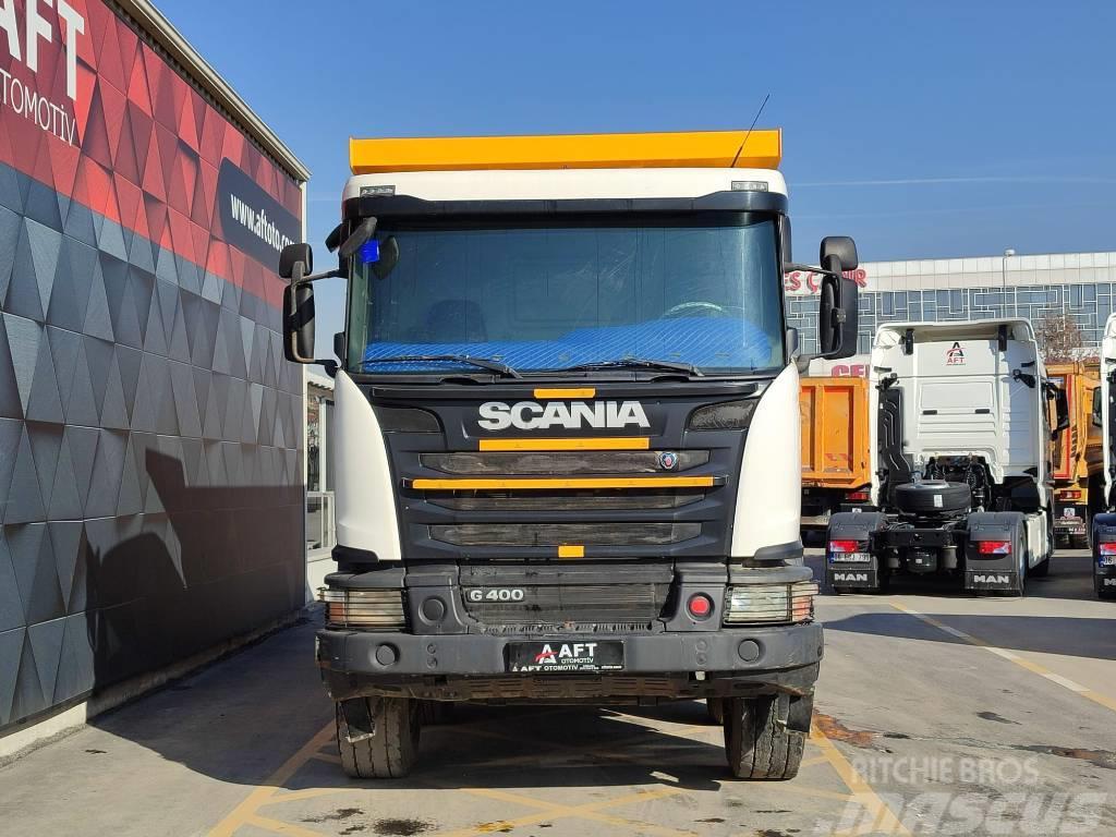 Scania 2015 G 400 E5 AC HARDOX TIPPER Billenő teherautók