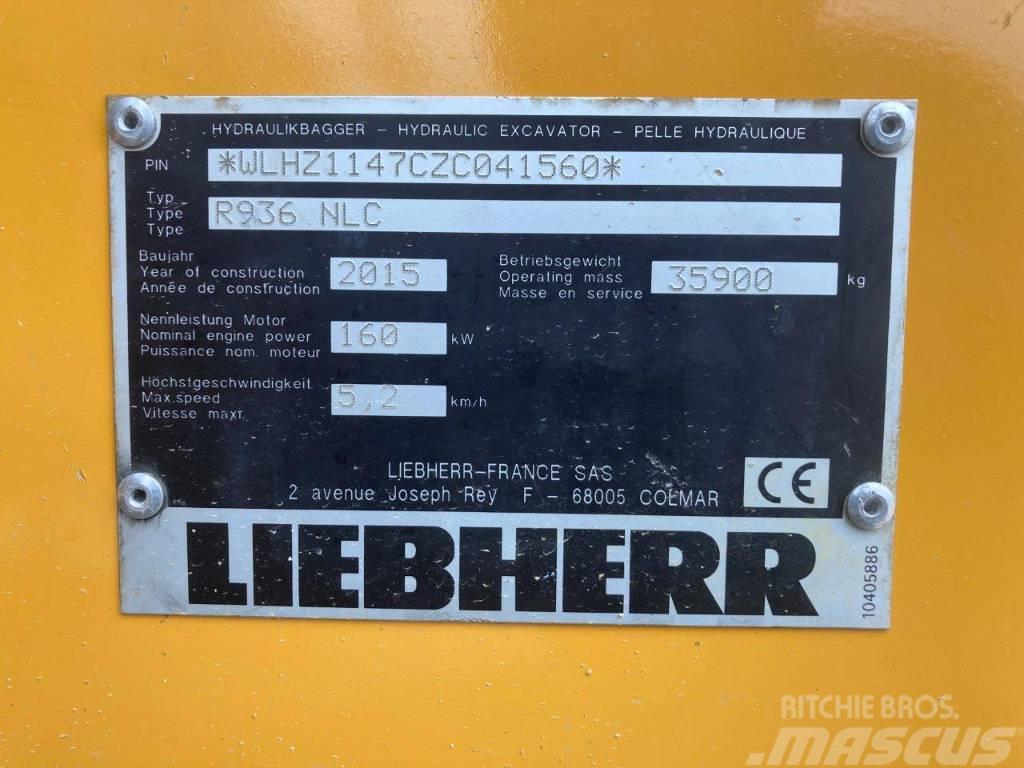 Liebherr 936 Lánctalpas kotrók
