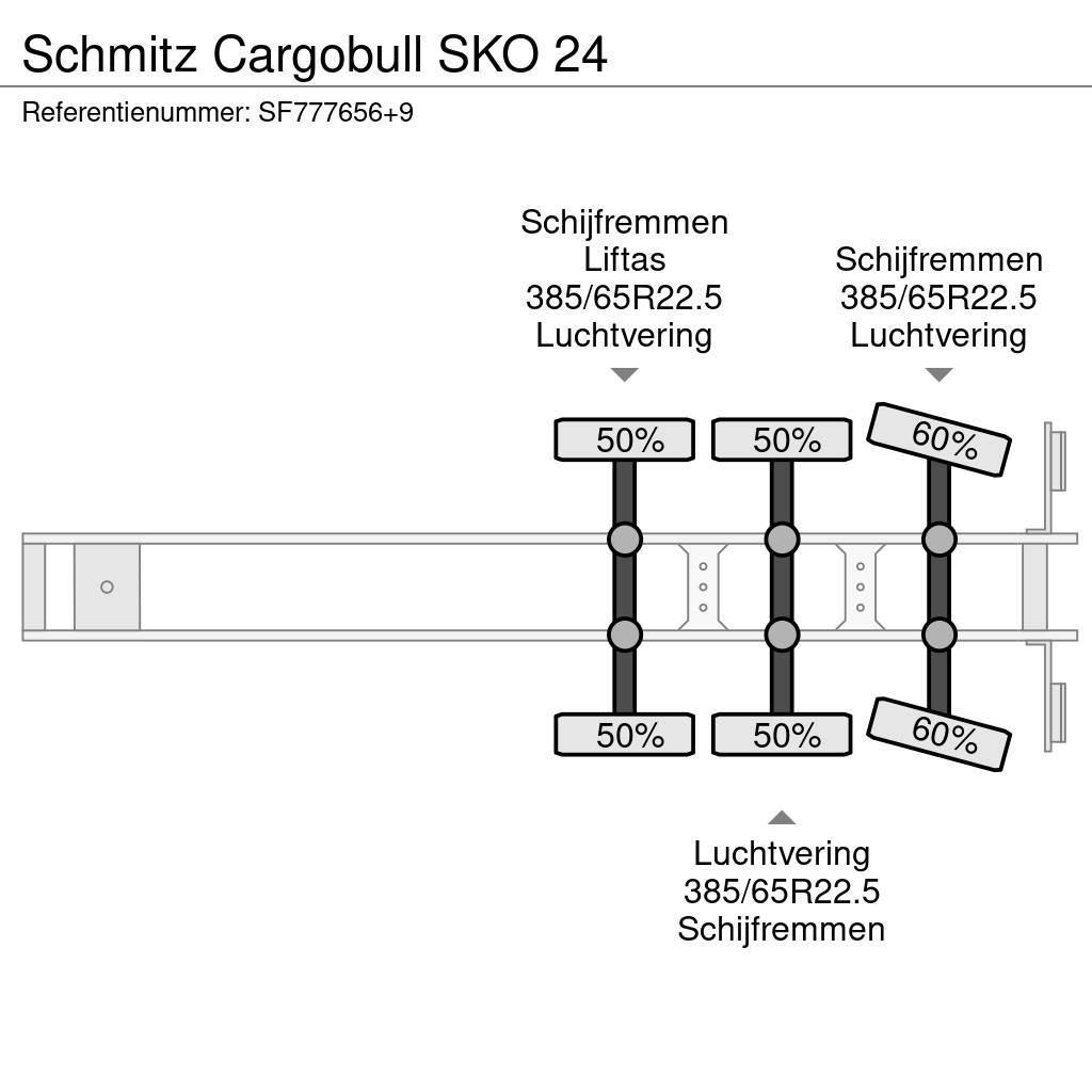Schmitz Cargobull SKO 24 Dobozos félpótkocsik