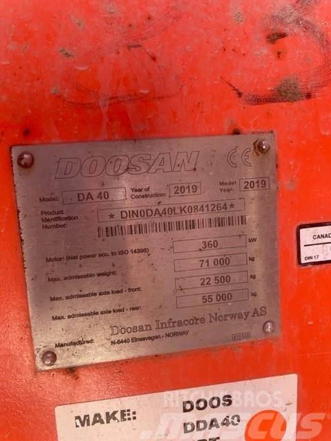 Doosan DA40-5 Csuklósdömperek