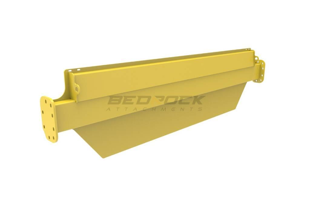 Bedrock REAR PLATE FOR BELL B50D ARTICULATED TRUCK Tereptargonca