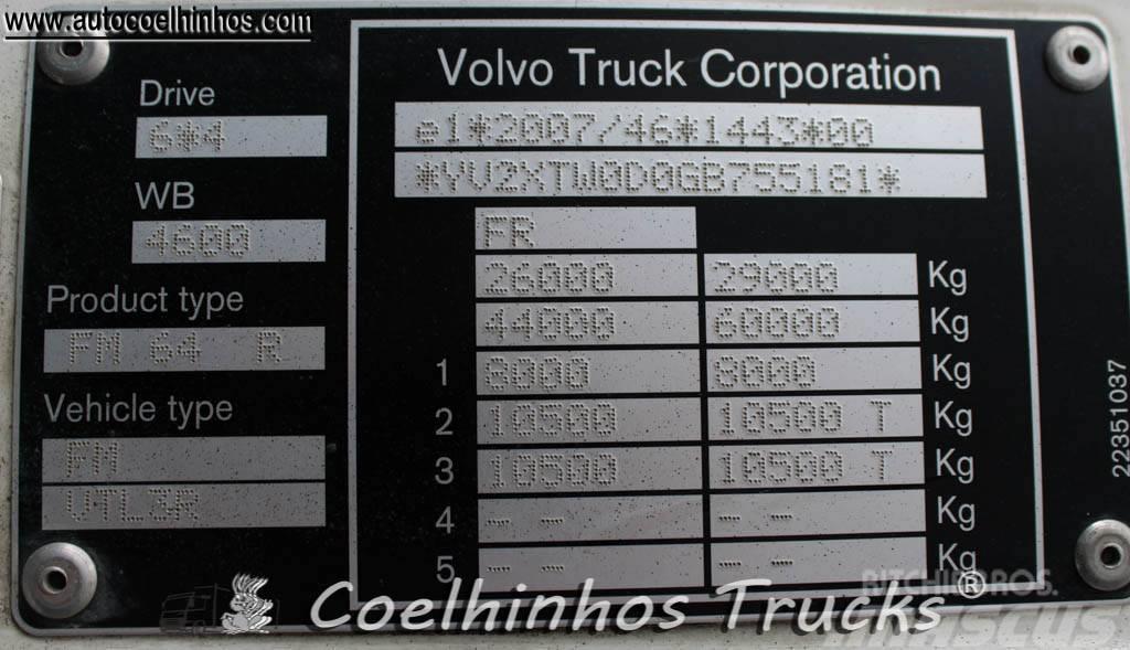 Volvo FMX 420 + PK 17001 Platós / Ponyvás teherautók