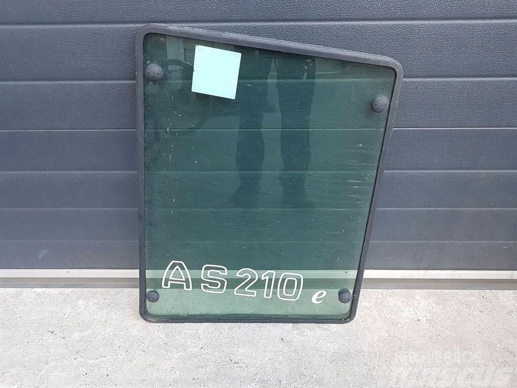 Ahlmann AZ210E-4106213A-Window/Scheibe/Ruit Vezetőfülke és belső tartozékok