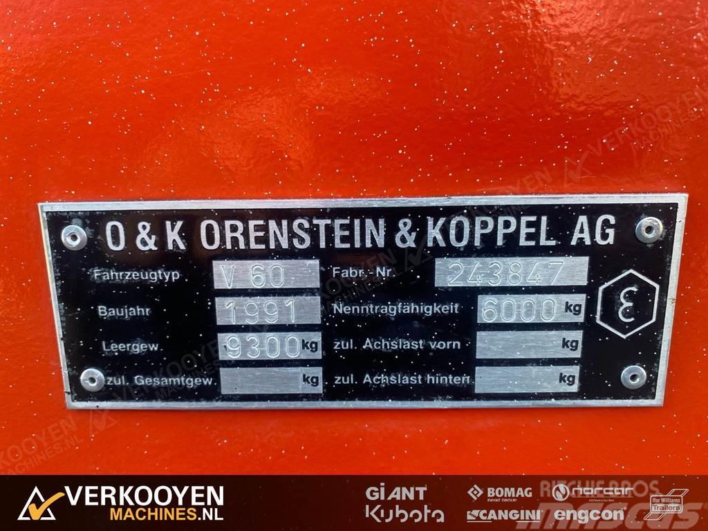 O&K V60 - Forkpositioner + Sideshift Dízel targoncák
