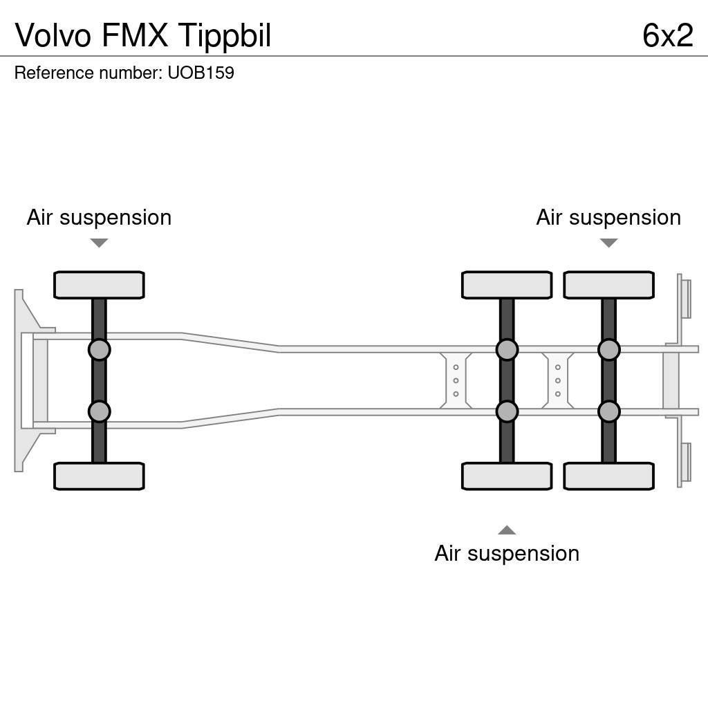 Volvo FMX Tippbil Billenő teherautók