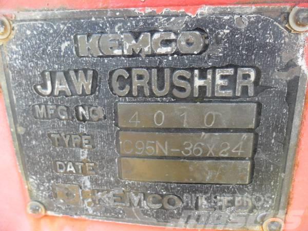 Kemco Jaw Crusher C95N 90x60 Mobil törőgépek