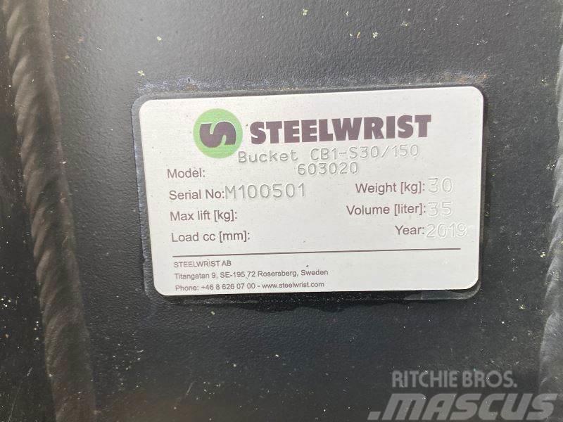 Steelwrist TMX S30 Gyors csatlakozók