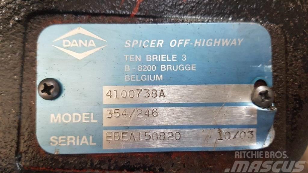  Dana Spicer 354 / 246 - Ahlmann AZ 150 - Transmiss Váltók
