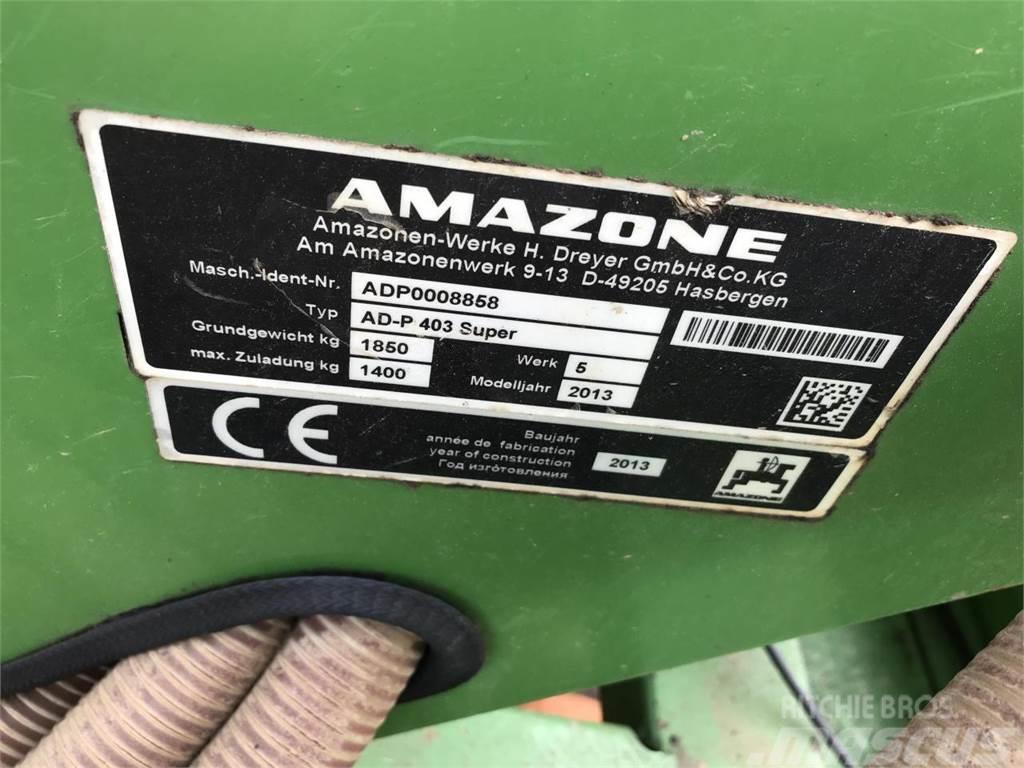 Amazone AD-P Super und KG4000 Sorvetőgép