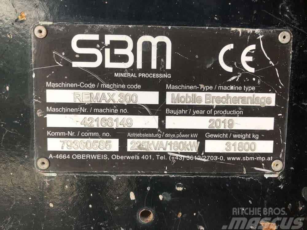 SBM Remax 300 Mobil törőgépek
