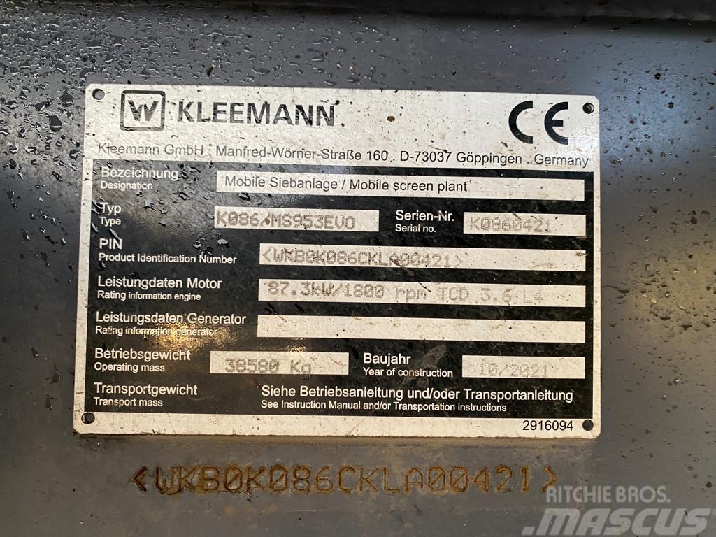  Kleeman MS953 EVO Osztályozó berendezések