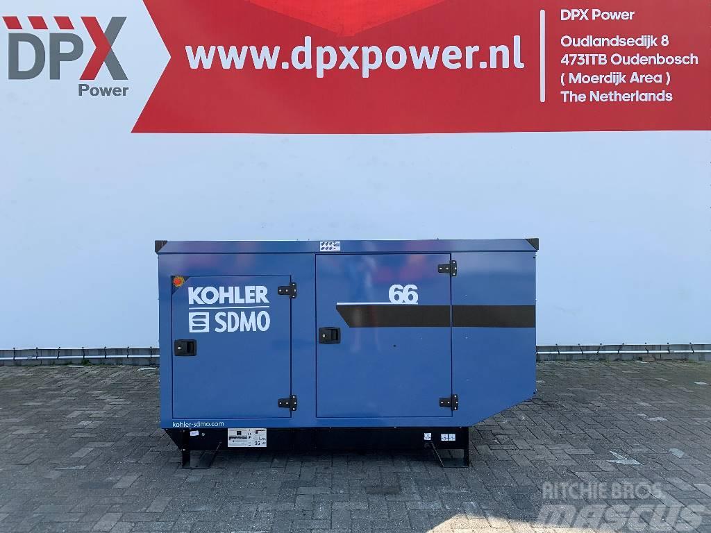 Sdmo J66 - 66 kVA Generator - DPX-17103 Dízel áramfejlesztők