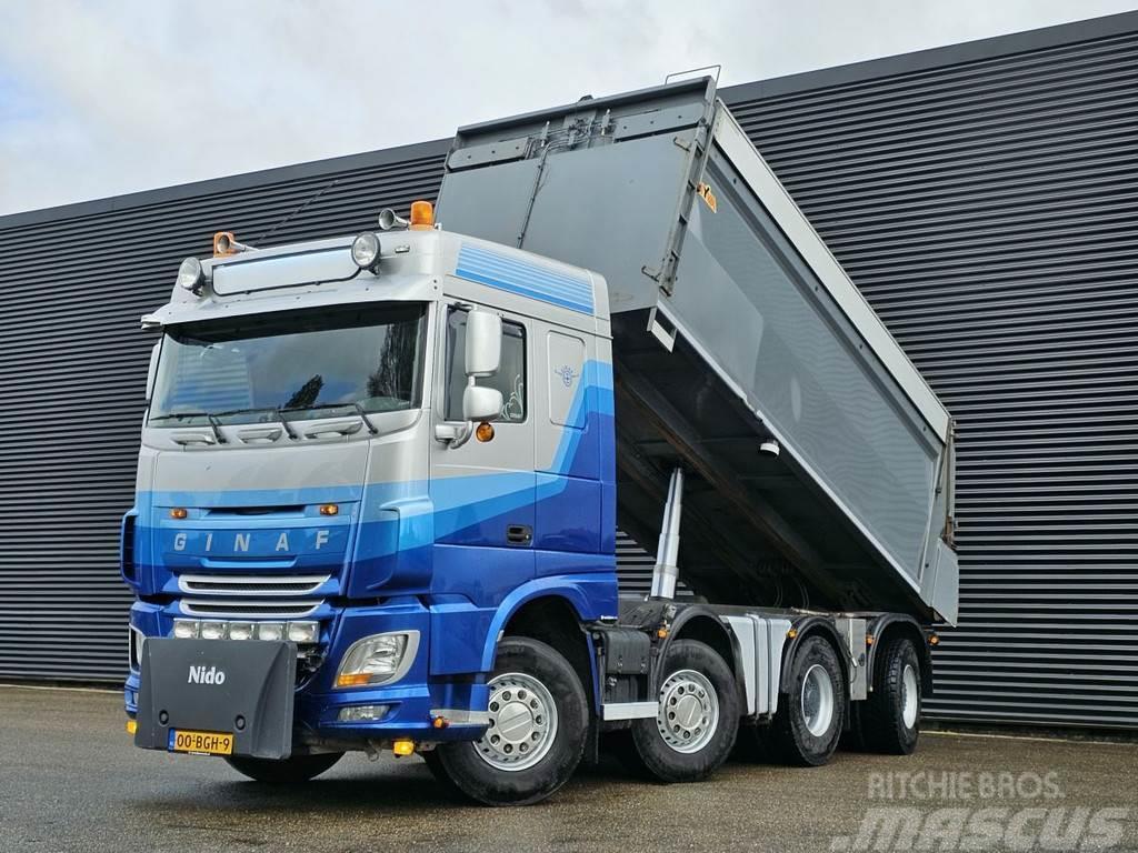 Ginaf 4243CS / 8x4 TIPPER / EURO 6 / ISOLATED Billenő teherautók