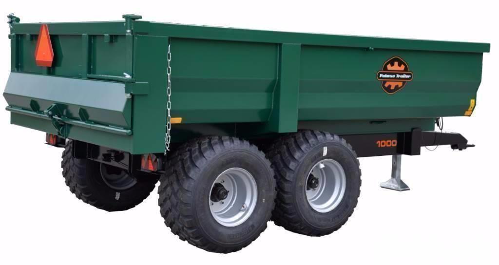 Palmse Trailer Trailer Dumpervagn D 800 8 Ton Billenő Mezőgazdasági pótkocsik