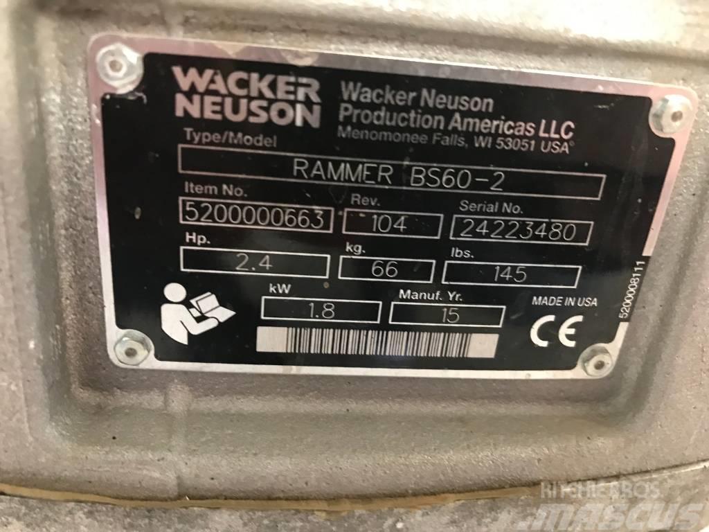 Wacker Neuson BS60-2 Tampers
