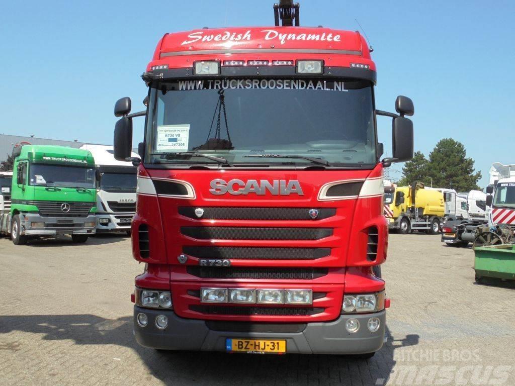 Scania R730 V8 + Euro 5 + Loglift 115Z + 6X4 + DISCOUNTED Terepdaruk