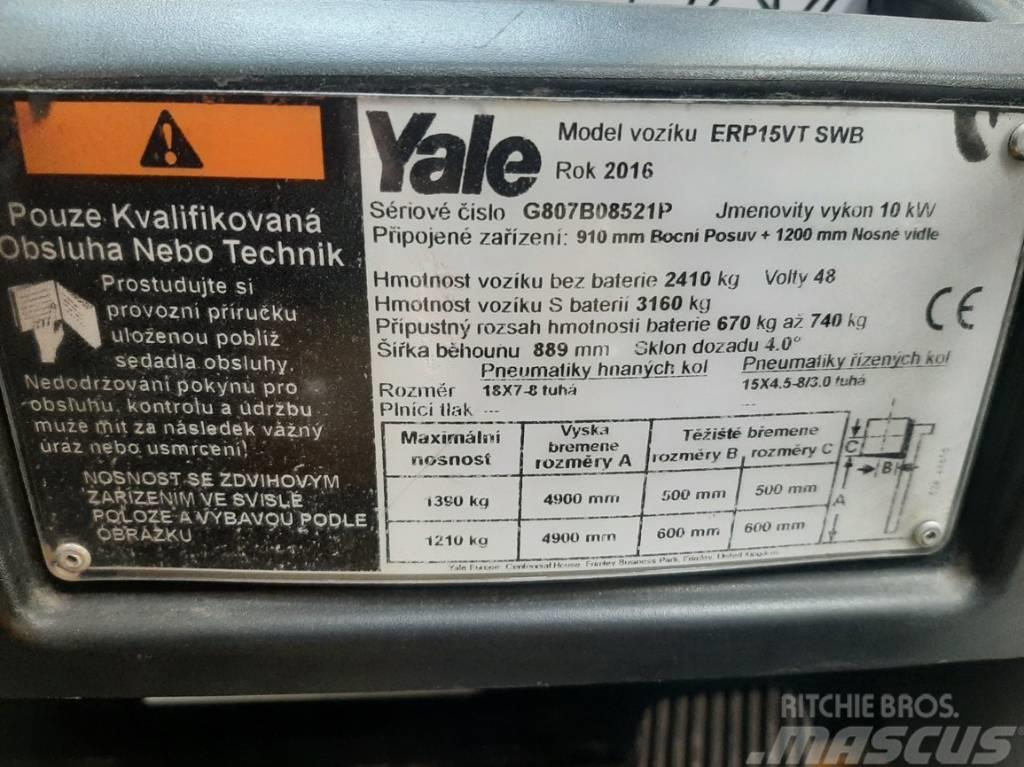 Yale ERP15VTSWB Elektromos targoncák