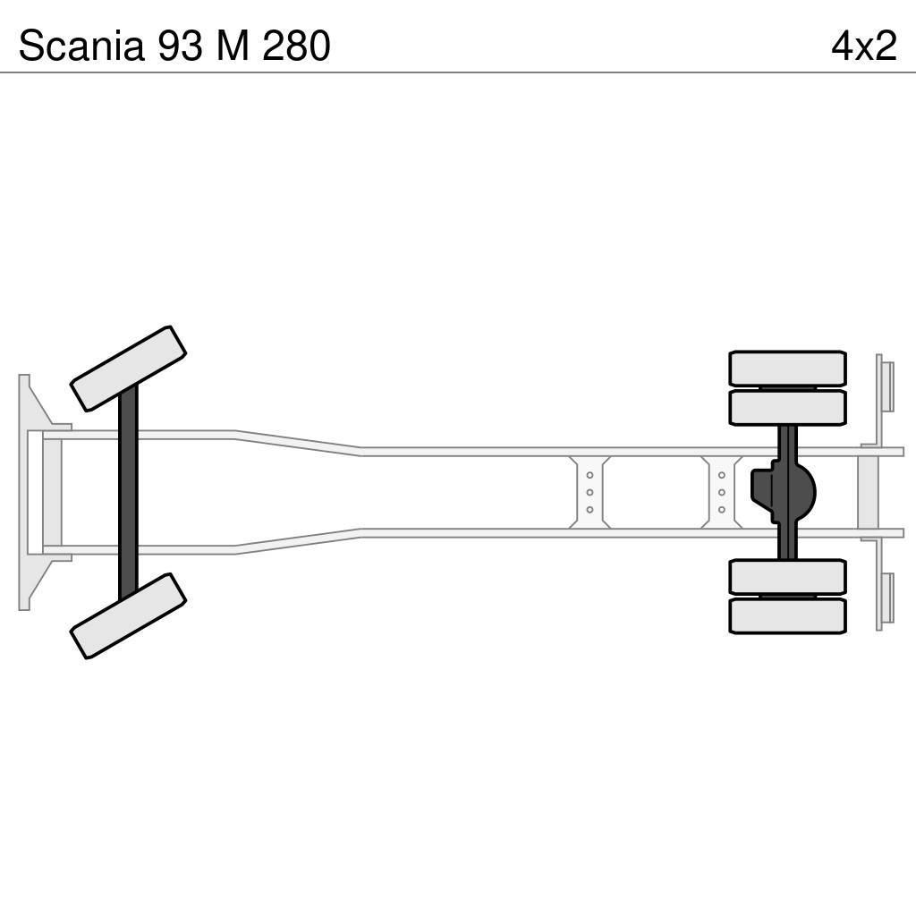 Scania 93 M 280 Hidraulikus konténerszállító