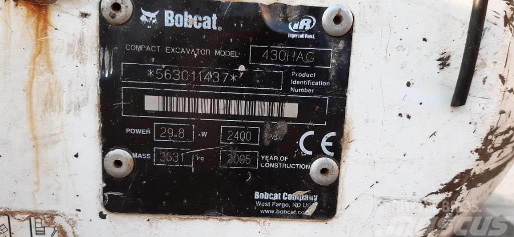 Bobcat 430 HAG Mini kotrók < 7t