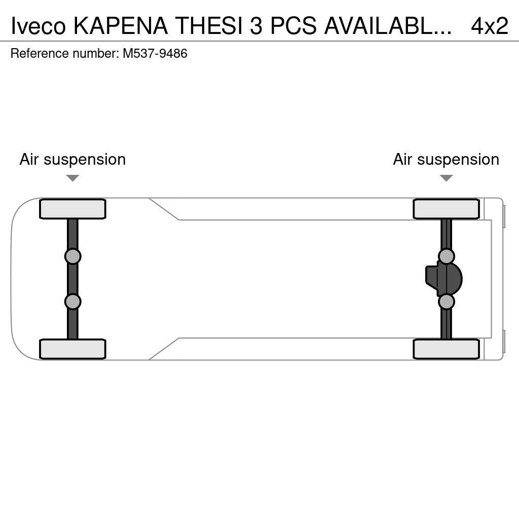 Iveco KAPENA THESI 3 PCS AVAILABLE / CNG ! / 27 SEATS + Mini buszok