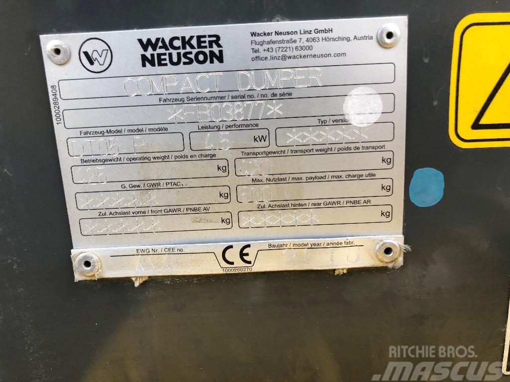 Wacker Neuson DT 05 Lánctalpas dömperek