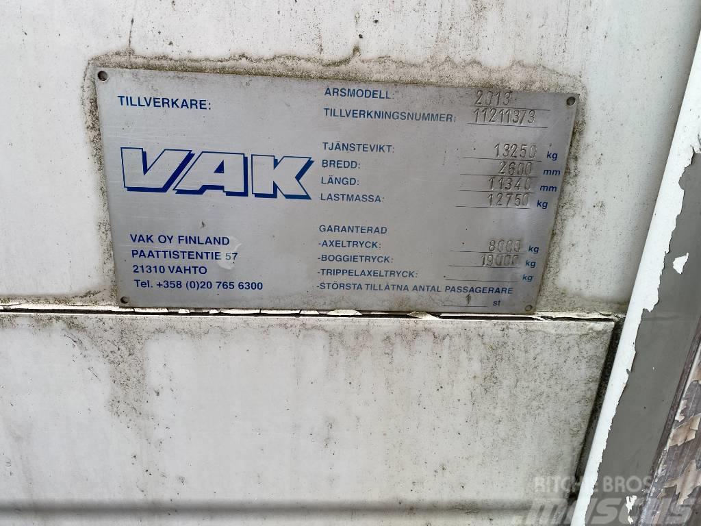 VAK Transportskåp Serie 11211373 Raktárkonténerek